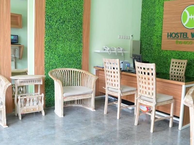 The Eco-Living Hostel Denpasar Eksteriør bilde